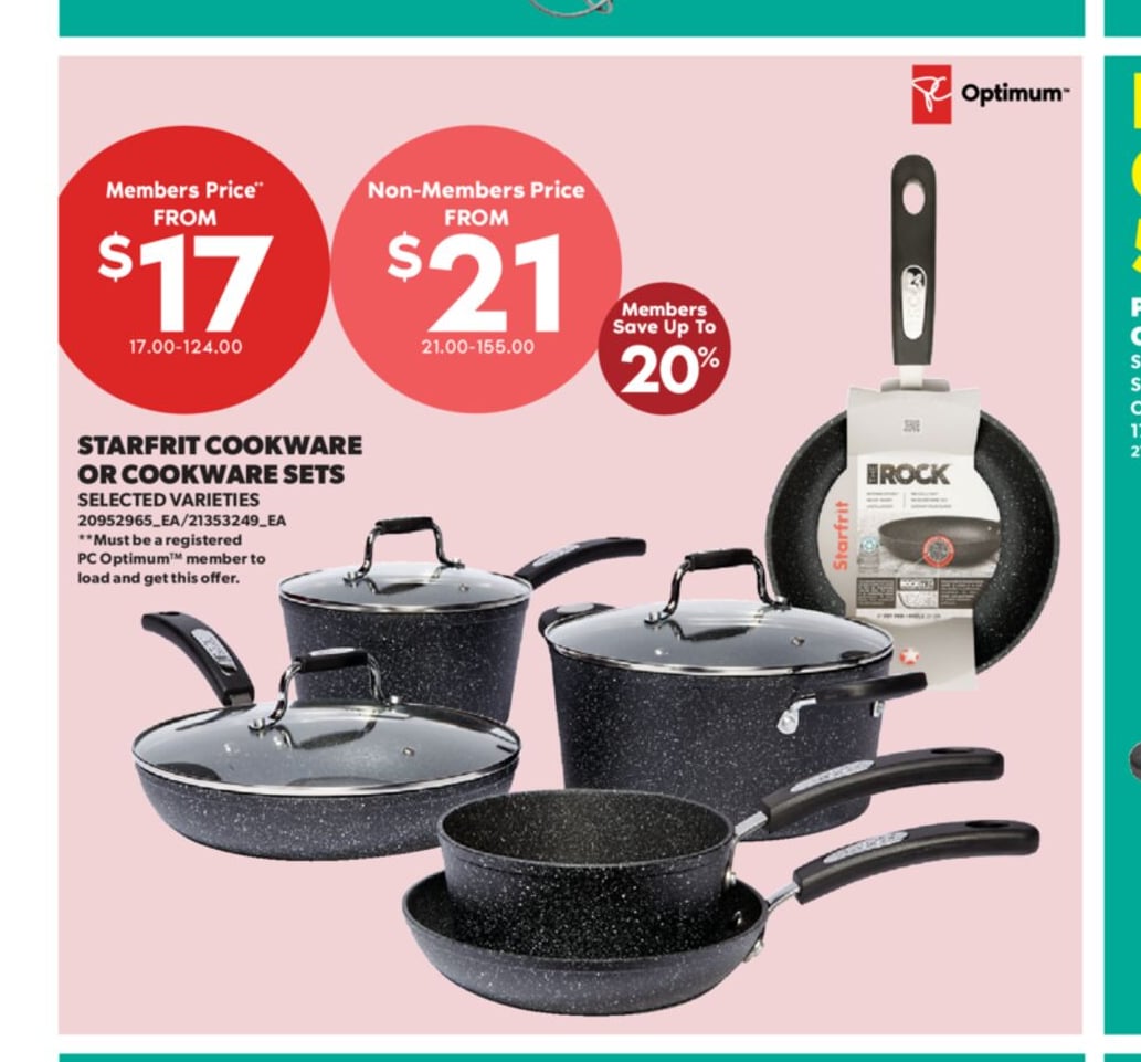 STARFRIT COOKWARE OR COOKWARE SETS