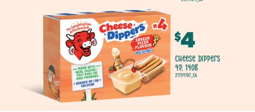 CHEESE DIPPERS 4P, 140G