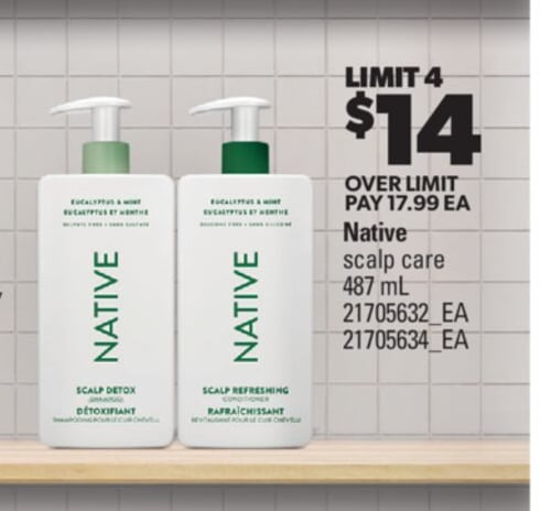 NATIVE SCALP CARE, 487 mL