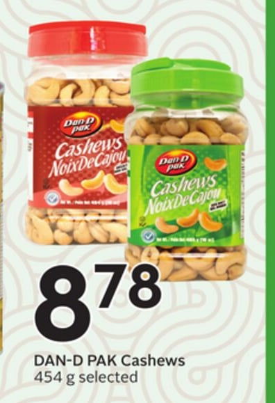 DAN-D PAK Cashews