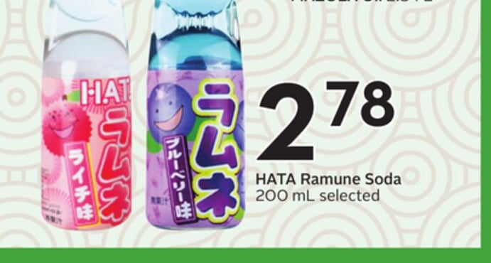HATA Ramune Soda