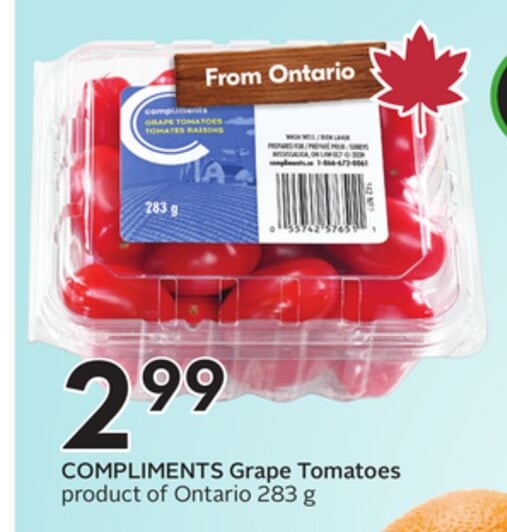 COMPLIMENTS Grape Tomatoes
