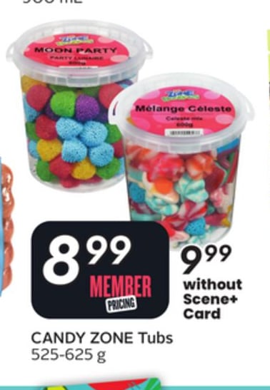 CANDY ZONE Tubs