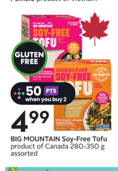 BIG MOUNTAIN Soy-Free Tofu