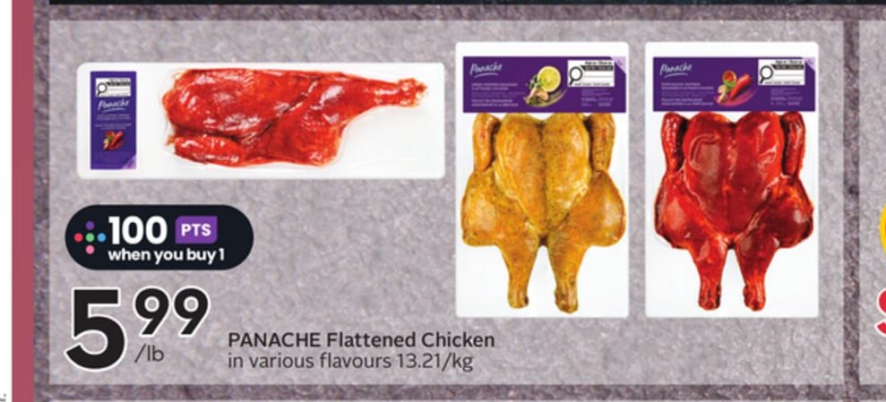 Flattened Chicken