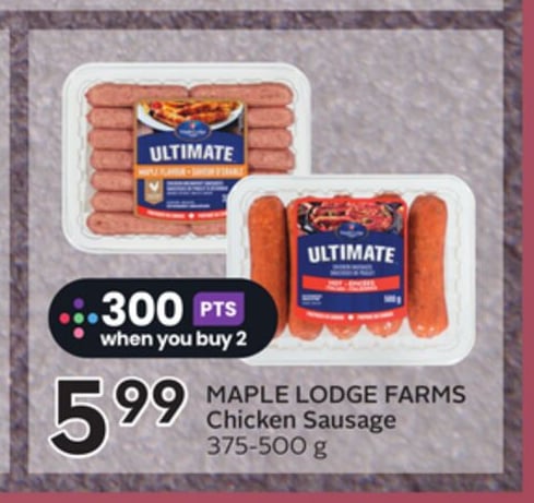 MAPLE LODGE FARMS Chicken Sausage