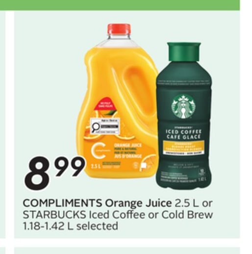 COMPLIMENTS Orange Juice
