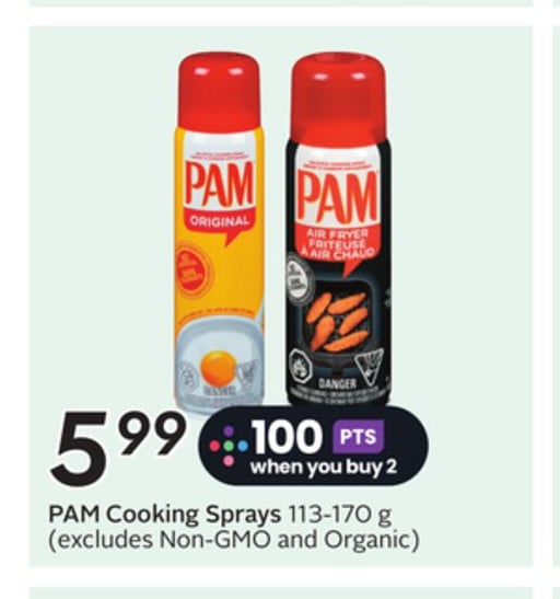 PAM Cooking Sprays