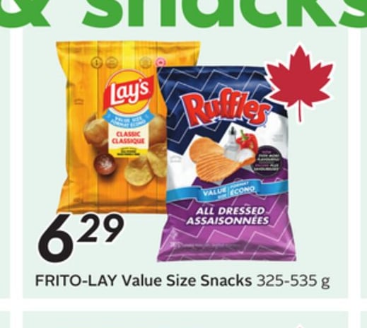 Value Size Snacks