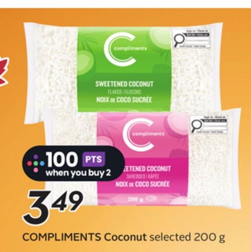 COMPLIMENTS Coconut