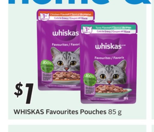 WHISKAS Favourites Pouches