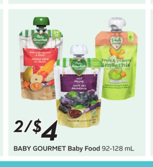 BABY GOURMET Baby Food