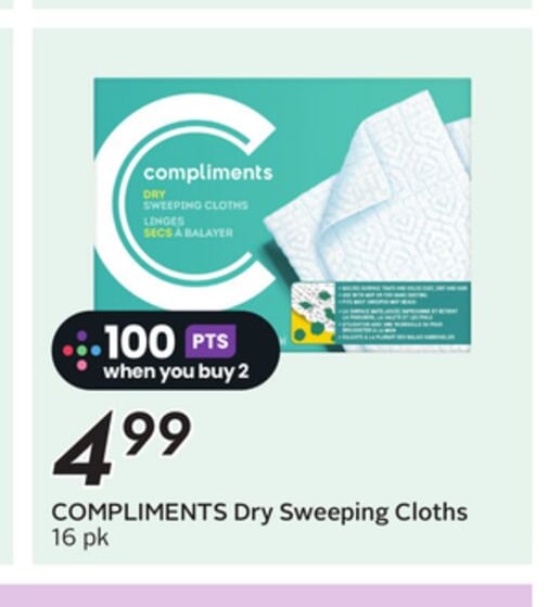 COMPLIMENTS Dry Sweeping Cloths