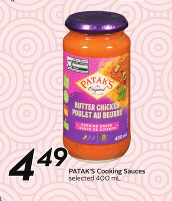 PATAK'S Cooking Sauces