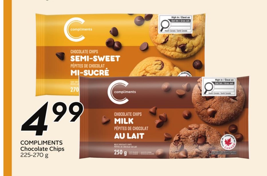 COMPLIMENTS Chocolate Chips