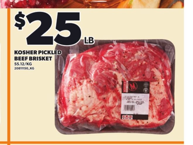 KOSHER PICKLED BEEF BRISKET