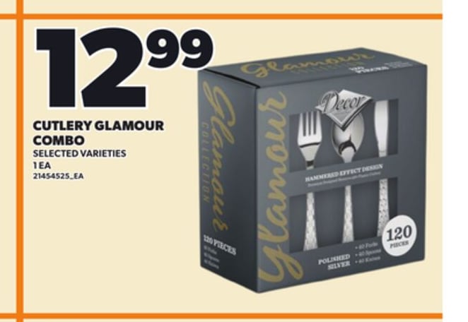 CUTLERY GLAMOUR COMBO, 1 EA