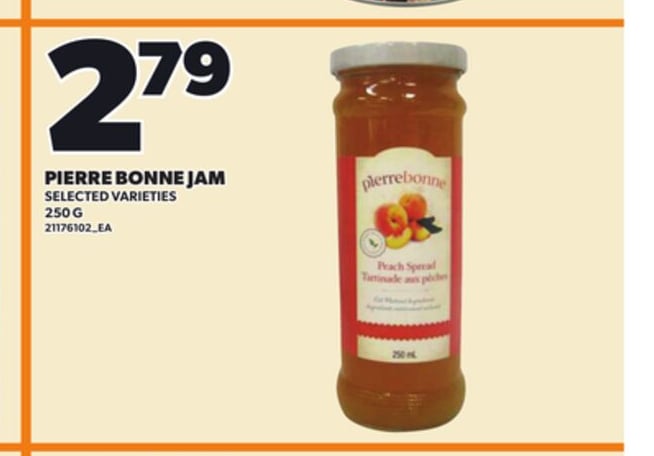 PIERRE BONNE JAM, 250 G